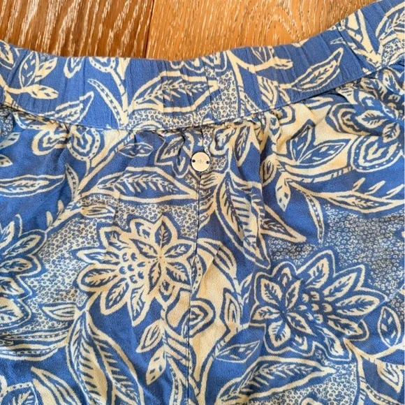 ROXY MIDNIGHT AVENUE SHORT Blue floral shorts - Picture 6 of 6